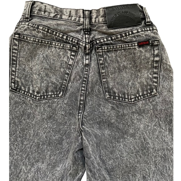Y2K Lawman Acid Wash High Waist Mom Jeans Size 9 - Picture 4 of 9